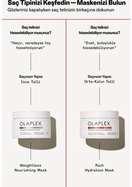 Weightless Nourishing Mask Duo - Ince, Orta Telli Saçlar Için Ağırlık Hissi Bırakmayan Besleyici Ikili Maske Seti fırsatları