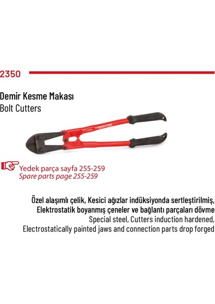 Demir Kesme Makası 30 Inç (750MM)