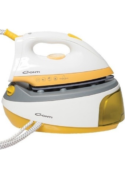 Contı CU-3222 Bossteam Buhar Kazanlı Ütü 2200 W, Güçlü ve Kullanışlı Buhar Sistemiyle.