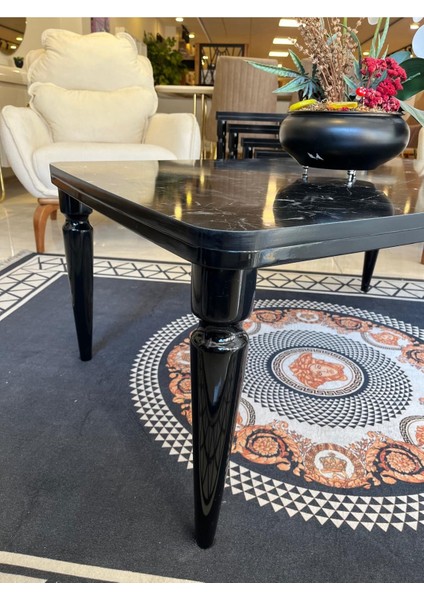 Orta Sehpa Lüx Siyah Mermer Full Siyah fırsatları