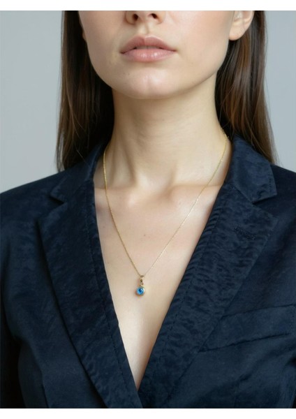 14 Ayar Altın Göz Kolye Ucu fiyatları