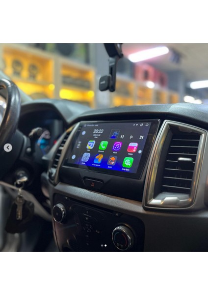 Ford RANGER(2016-2022-9''ANDROİD Gerçek 2+32 GB / 4 Çekirdek 1.6ghz / Wıfı 5.0ghz / Bt 5.4-Kablosuz Carplay-Ahd Hd Geri Görüş Kamera Hediye