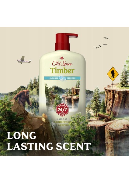 Timbervücut Jeli 887ML Pompalı 30OZ