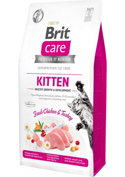 Elit Brit Kitten Bağışıklık Güçlendiren Tavuklu Yavru Kedi Maması 2kg
