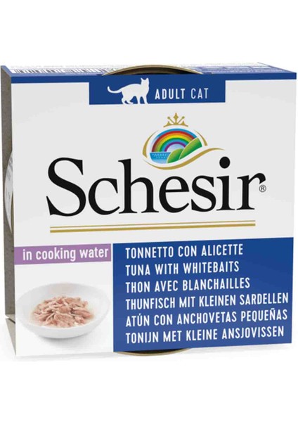 Elit Schesir Ringa Balığı ve Pirinçli Naturel Kedi Konservesi 85GR