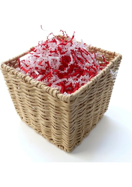250 gr Zigzag Kırpık Kağıt , Kırpıntı Kağıt *kırmızı / Beyaz Karışık Renkli modelleri