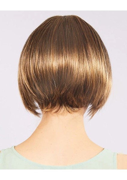 Açık Kahverengi Küt Parti Peruk Küt Saç (4887) indirimleri