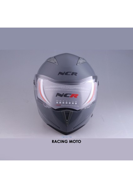 Çene Açılır Nardo Gri Kask (Ece Belgeli) Sticker Hediyeli fiyatları