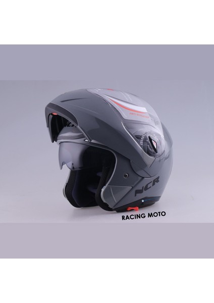 Çene Açılır Nardo Gri Kask (Ece Belgeli) Sticker Hediyeli indirimleri