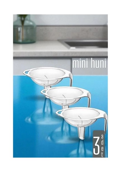 Bfs Huni - 3 Lü Set Mini Huni - Mutfak Hunisi