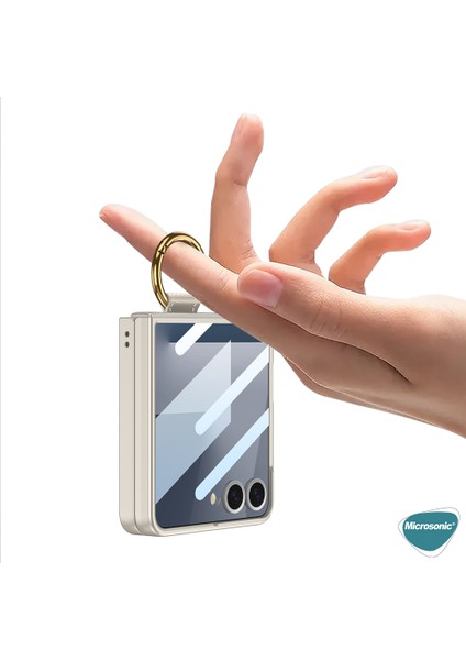 Samsung Galaxy Z Flip 7 Kılıf Ring Fall Magsafe Titanyum indirimleri