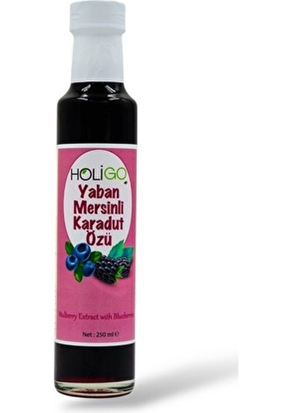 Yaban Mersinli Karadut Özü 250 ml Şurup Aromasıyla Lezzetli İçecek Alternatifi fiyatları