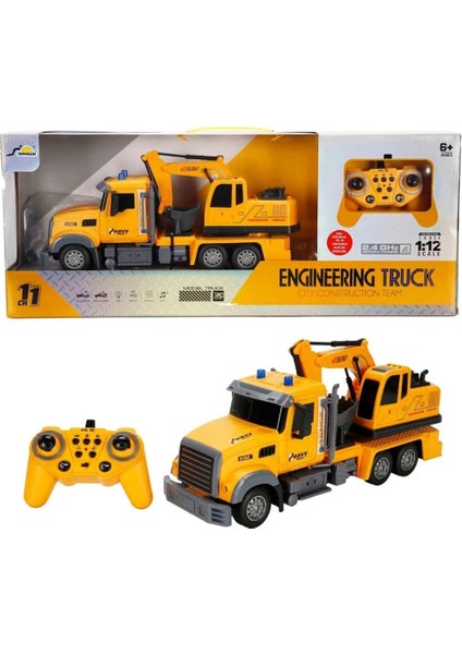 Bfs 5093 Sun-Rst-Rc Iş Makinesi 1 12 Inşaat Ff Ses Işık 3 7V USB 2 4 Ghz