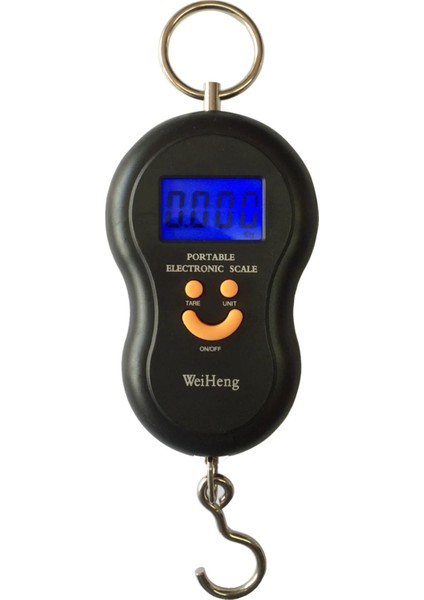 40 kg Dijital El Tartısı Gülen Yüz LED Işıklı, Pratik ve Şık Terazi