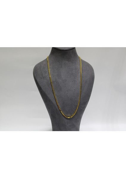 14 Ayar Altın Modern Pullu Zincir Modeli Kolye fiyatları