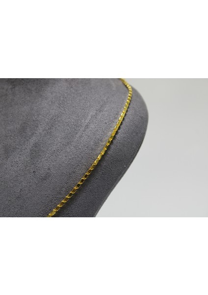 14 Ayar Altın Modern Pullu Zincir Modeli Kolye fırsatları