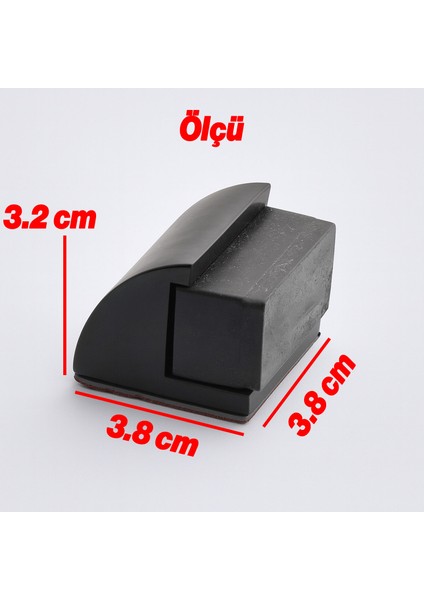 Kapı Stoperi Metal Siyah Oval Model Güçlü Yapışkanlı Kauçuk Başlıklı Kapı Tamponu Durdurucu Koruyucu fırsatları
