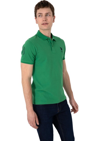 Erkek Slim Fit Polo Yaka Basic Tişört modelleri