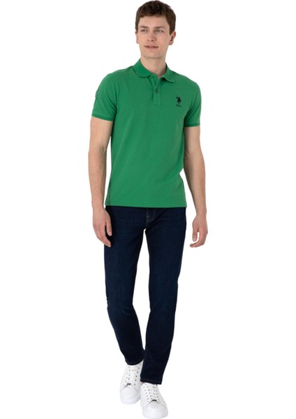 Erkek Slim Fit Polo Yaka Basic Tişört fırsatları
