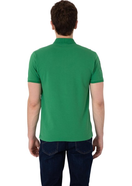 Erkek Slim Fit Polo Yaka Basic Tişört indirimleri