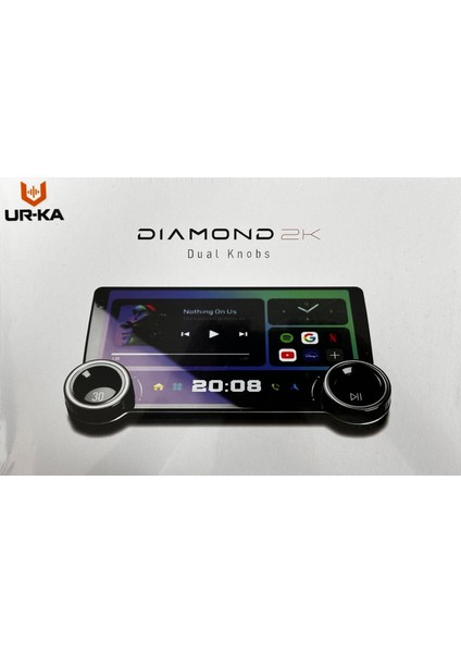 Dıamond Android Carplay 64GB 1007 Multimedya