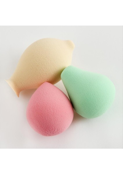 Ds-Derin 3 Adet Royal Paris Makyaj Süngeri Minik-Renkli