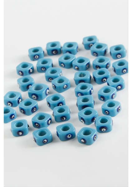 Zengezur Nazar Mineli Boncuk 1 Adet 8 Mm-Mavi