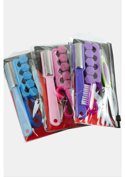 Zengezur 5 Parça Manikür Set-Renkli fırsatları