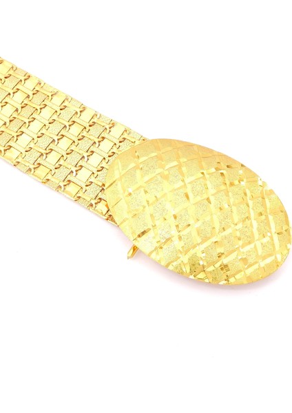 Altın Kaplama Kemer Baklava Desen Tokalı MODEL-KMR-113 modelleri