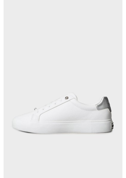 Logolu Deri Sneaker Ayakkabı HW0HW026780LC Bayan Ayakkabı HW0HW02678 0lc modelleri