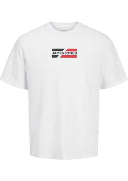 Bisiklet Yaka Logo Baskili Tisört - Corp