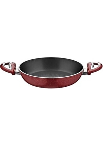 Granit Yumurta Sahanı Kırmızı Teflon Kaplama 24 cm Dayanıklı ve Sağlıklı 1 Adet fiyatları