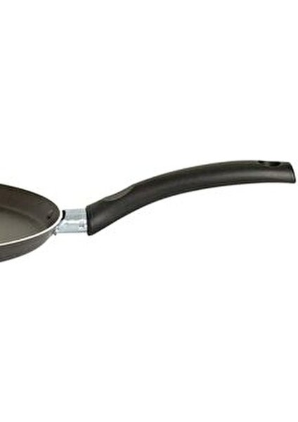 Onyx Krep Tava 22 cm Teflon Malzeme ile Kolay Kullanım için Siyah modelleri