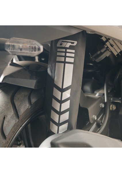 ATS02 Universal 35 cm Motosiklet Amortisör Çorabı Siyah fiyatları