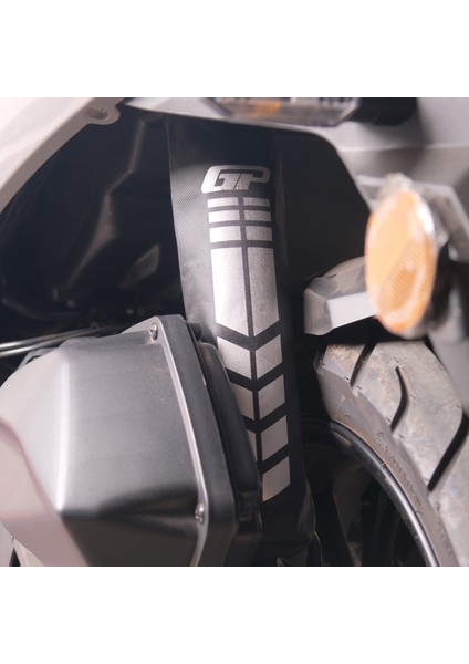 ATS02 Universal 35 cm Motosiklet Amortisör Çorabı Siyah modelleri