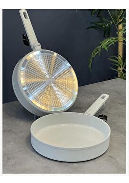 Ultimate Pro Dövme Tava 26 cm Seramik Malzeme ile Krem Renk 1 Adet fiyatları