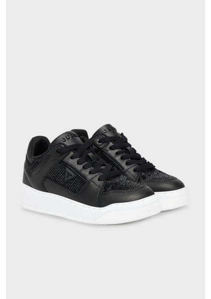 Delove2 Taş Detaylı Logolu Sneaker Ayakkabı FLTDL2LEA12 Bayan Ayakkabı Fltdl2 LEA12 Black fiyatları