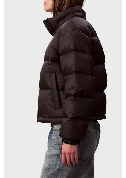 Suya Dayanıklı Boxy Fit Çıkarılabilir Kapüşonlu Şişme Mont LV047D501GUB1 Bayan Mont LV047D501G Ub1 indirimleri