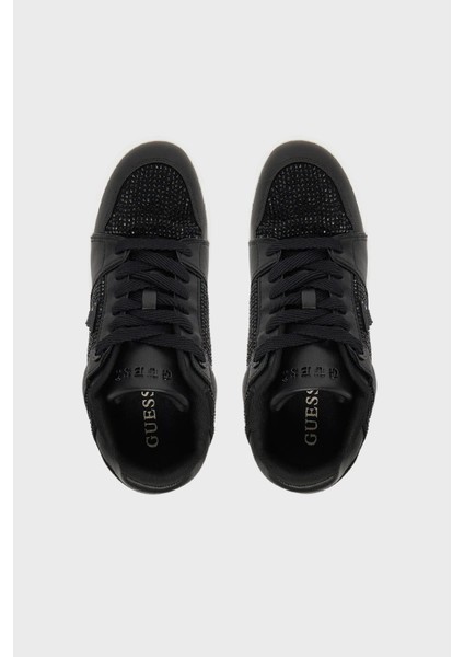 Delove2 Taş Detaylı Logolu Sneaker Ayakkabı FLTDL2LEA12 Bayan Ayakkabı Fltdl2 LEA12 Black modelleri