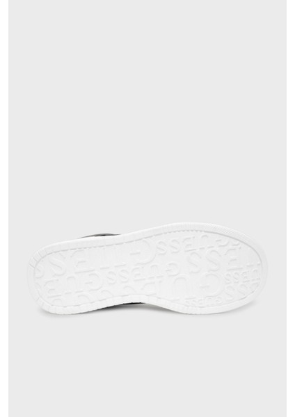 Delove2 Taş Detaylı Logolu Sneaker Ayakkabı FLTDL2LEA12 Bayan Ayakkabı Fltdl2 LEA12 Black