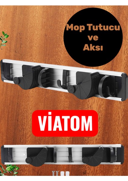 Duvara Monte Süpürge Paspas Rafı – Askı Vekanca