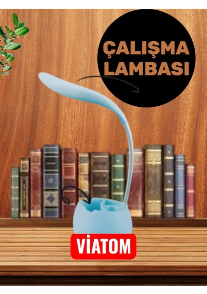 Kalemlikli LED Masa Lambası Siyah Şarjlı LED Masa Lambası fiyatları