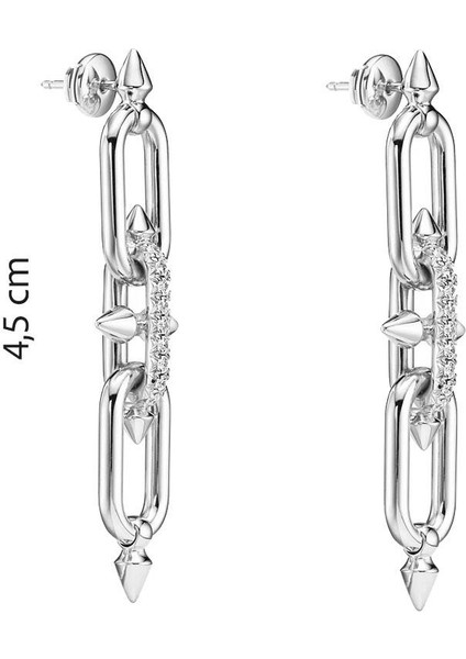 Tiff Gümüş Sallantılı Küpe modelleri