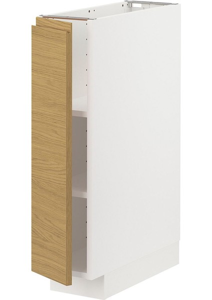Kapaklı Alt Dolap, Voxtorp Meşe Görünümlü, 20X60 Cm, 1 Kapaklı