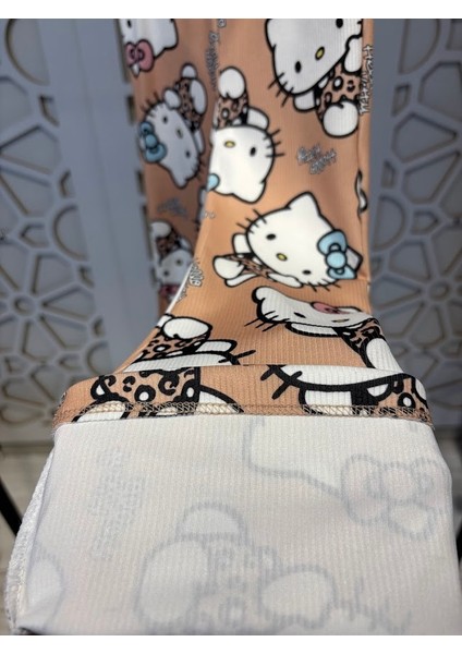 Kız Çocuk Ispanyol Paça Mevsimlik Esnek Rahat Tayt 5-10 Yaş indirimleri