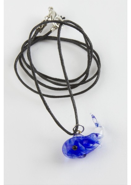 Ds-Derin Yunus Cam Kolye-Renkli fiyatları