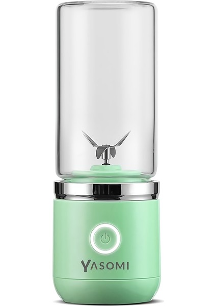 Taşınabilir Kablosuz Cam Smoothie El Blenderi, Yeşil, Güvenli ve Türkiye Garantili fırsatları