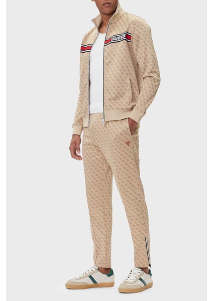 Korbin Jakarlı Logo Baskılı Pamuklu Regular Fit Jogger Pantolon Z2BB05K7122 Erkek Pantolon Z2BB05 K7122 P13W fiyatları