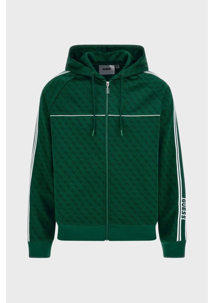 Parimo 4g Logolu Relaxed Fit Kapüşonlu Fermuarlı Sweat Z5BQ13K2042 Erkek Sweat Z5BQ13 K2042 F8PO indirimleri