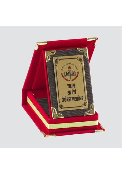 Ds-Derin Yılın En Iyi Öğretmenine Plaketi-Kırmızı
